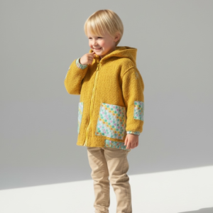 Kids Explora Sherpa spring jacket